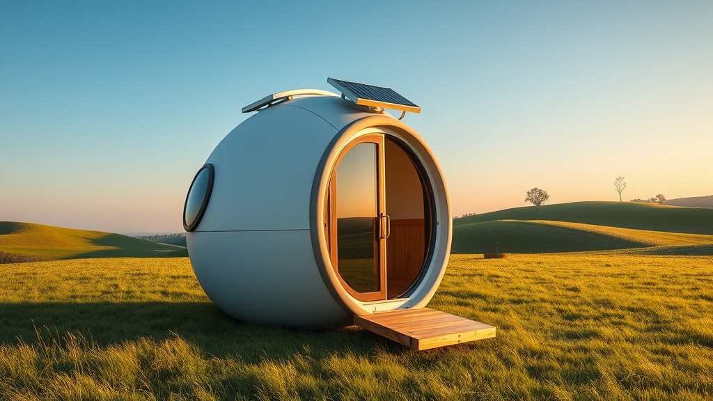 EcoCapsule Grundriss: Effiziente Raumaufteilung