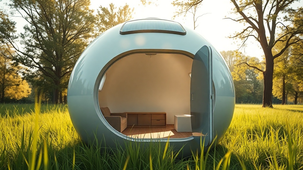 EcoCapsule Raumteiler: Kreative Zonierung